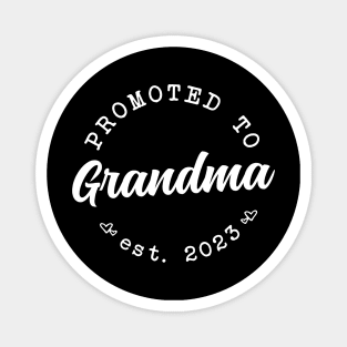 Mothers Day 2023 Promoted Grandma Magnet